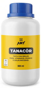 TANÂCOR Produto especialmente desenvolvido para proporcionar brilho a atanados, couros e solas naturais. Embalagens 90ml – 500ml – 900ml 5 Litros – 20 Litros