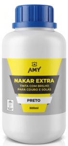 NAKAR EXTRA Tinta especialmente desenvolvida para realizar pinturas em solas de calçados. Além disso, ele oferece um excelente poder de cobertura e brilho. Embalagens 500ml – 900ml 5 Litros – 20 Litros
